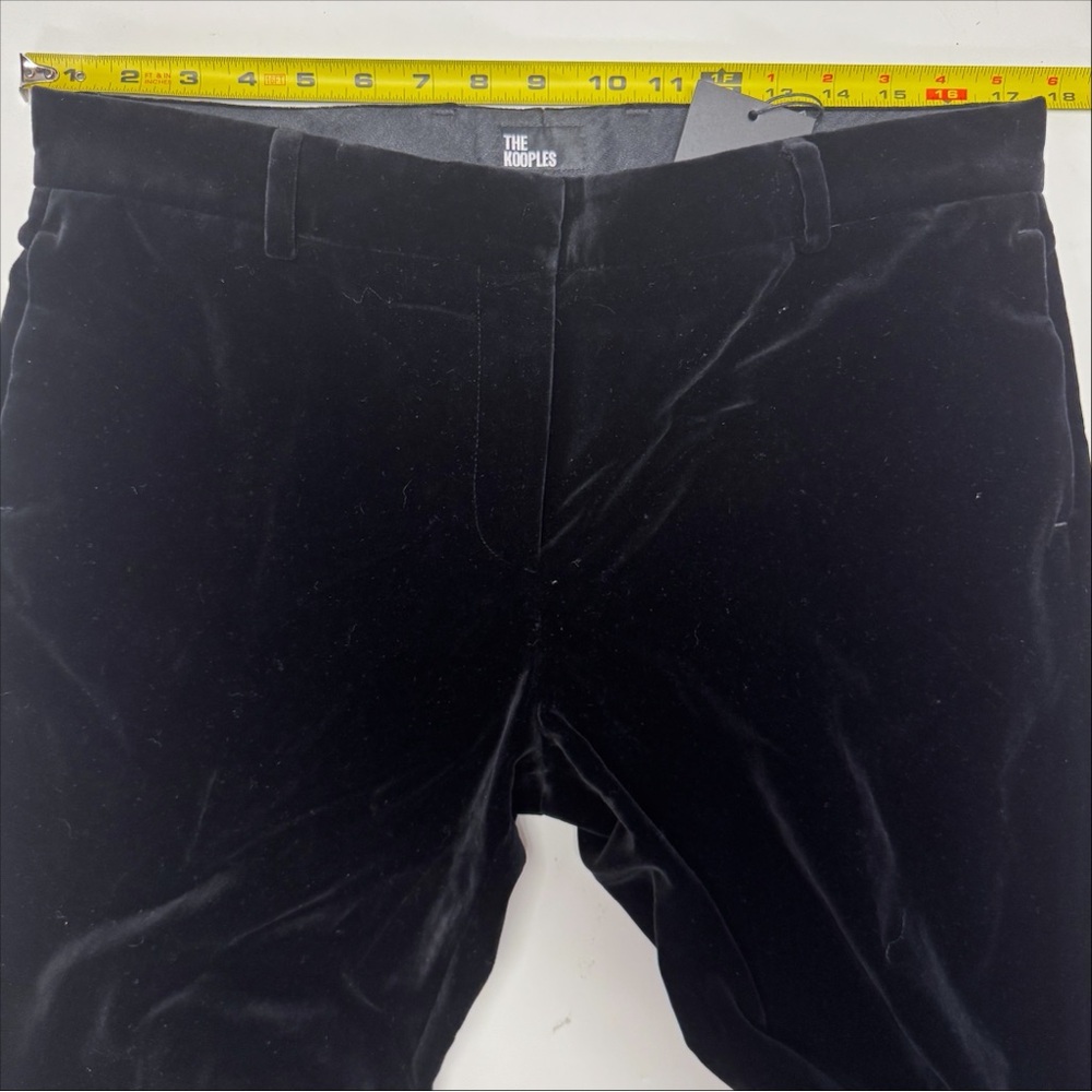 The Kooples | Black Velvet Trouser - NWT - Picture 8 of 12